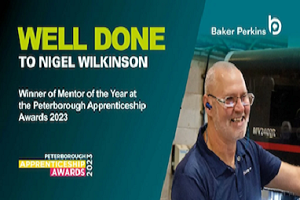 Win at the Peterborough Telegraph Apprenticeship Awards