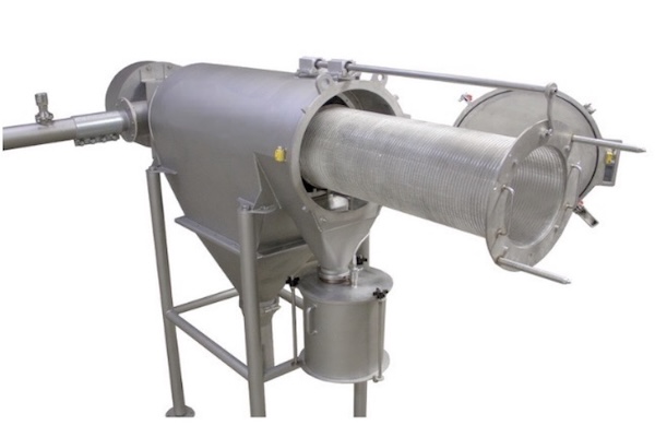 Heli-Sift centrifugal sifter for food processing - Coperion