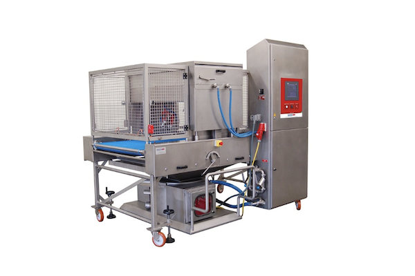 Image for Automatic rotating glaze spraying