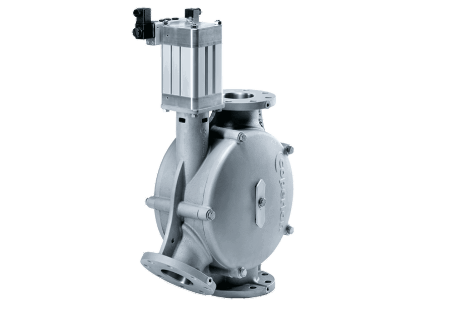 Two-way diverter valve WZK for food powder & granule processing