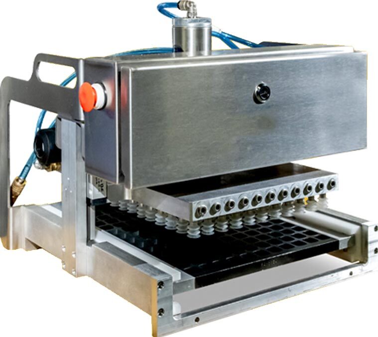 Servoform gummy demoulder for nutraceuticals