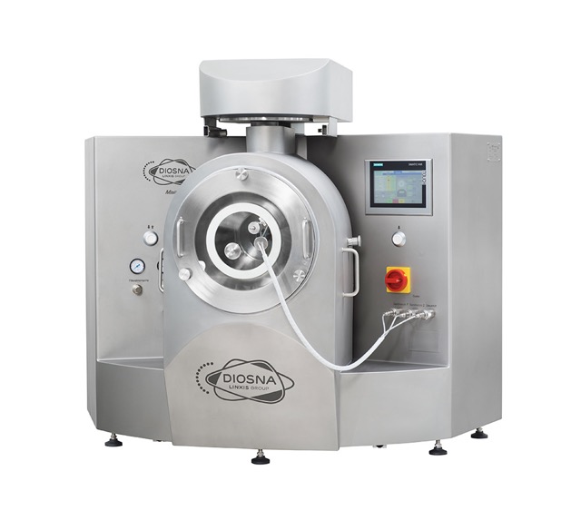 DIOSNA tablet coater Minilab RC for pharmaceutical coating