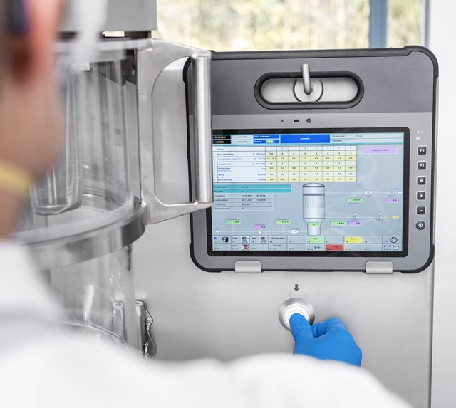 DIOSNA tablet coater screen