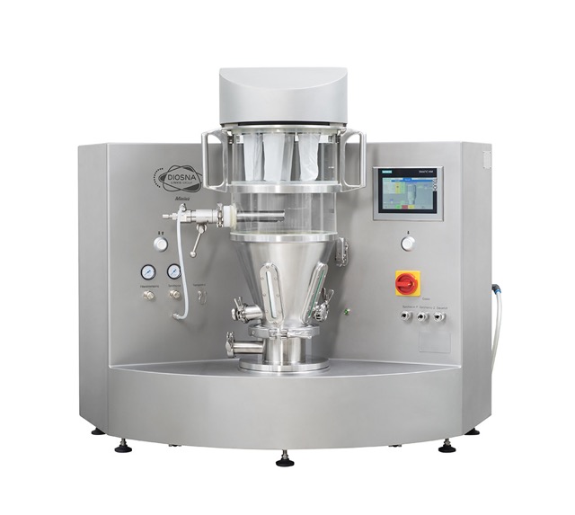 DIOSNA tablet coater Minilab RC for pharmaceutical coating