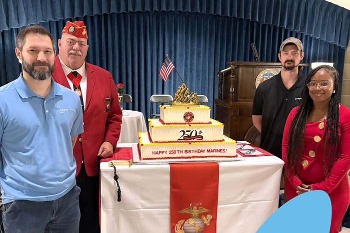 Image for Coperion celebrates 250 Years of the U.S. Marine Corps