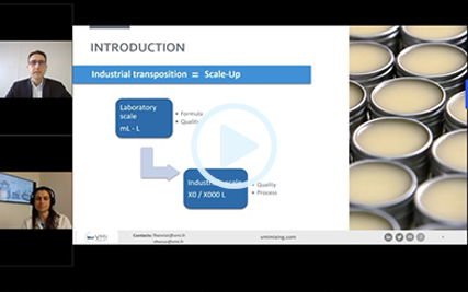 Image for [EN] Cosmetic & Pharma industrial scale up webinar