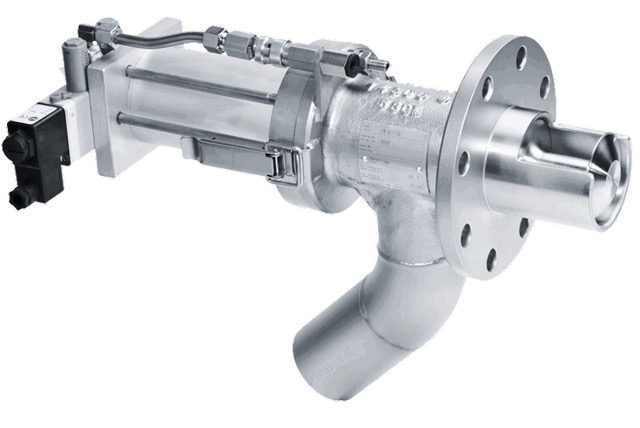 Pneumatic discharge valve 