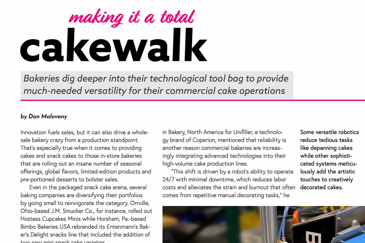 BakingBusiness.com – Making it a total cakewalk