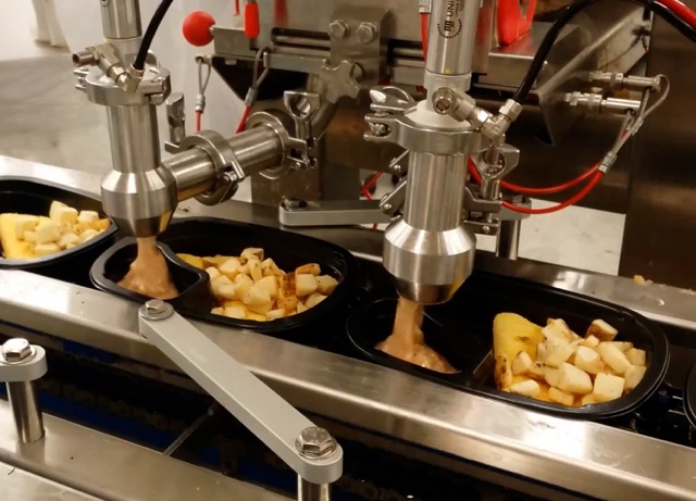 food depositing equipment