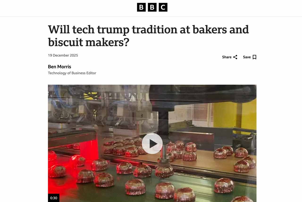 BBC.com – Will tech trump tradition at bakers?