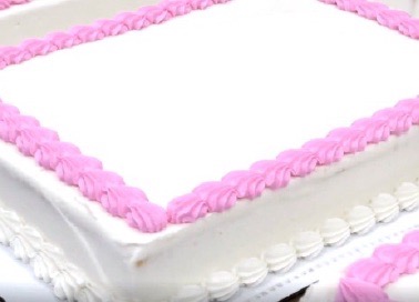 Automated cake decoration for sheet cakes